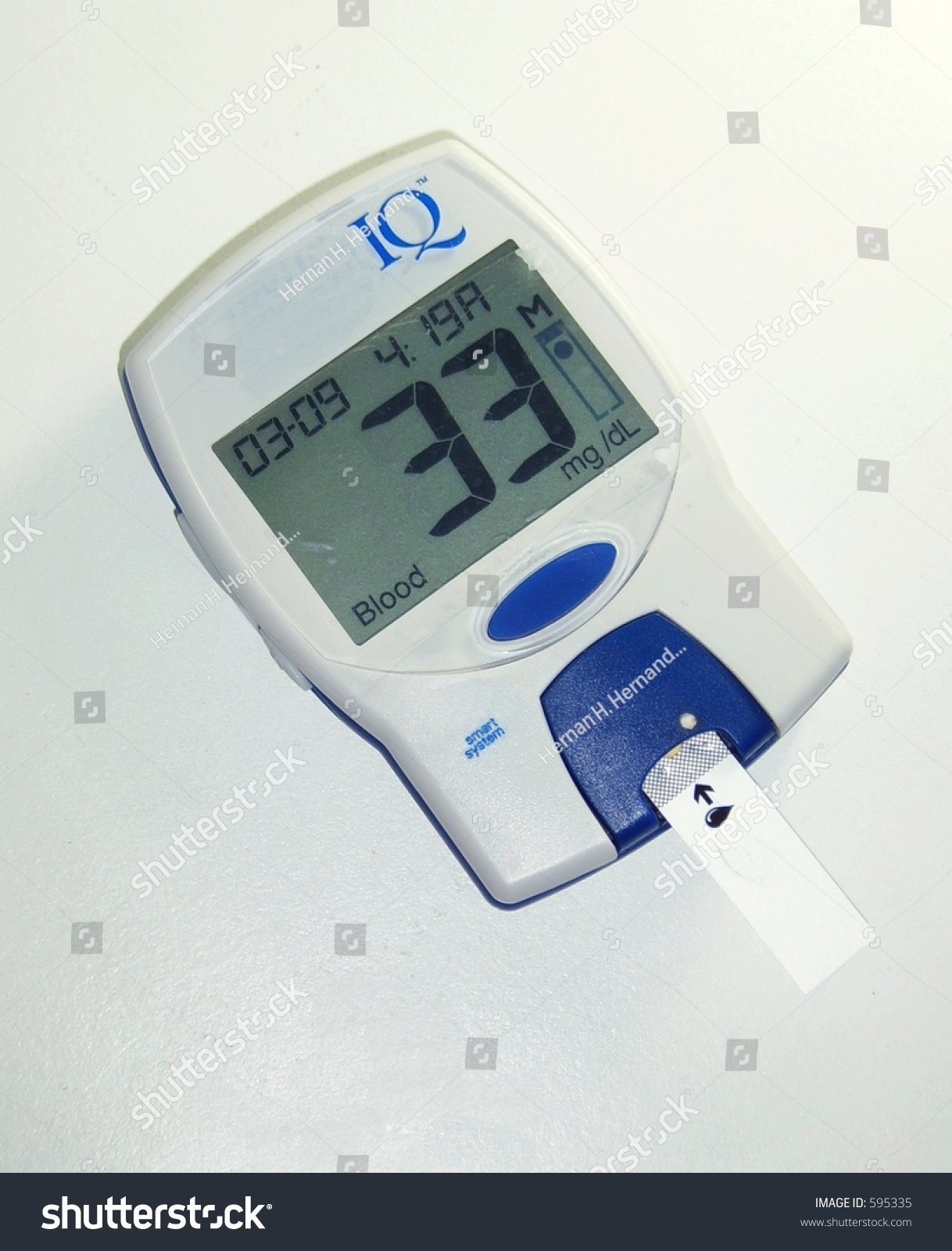 Glucometer Stock Photo 595335 : Shutterstock