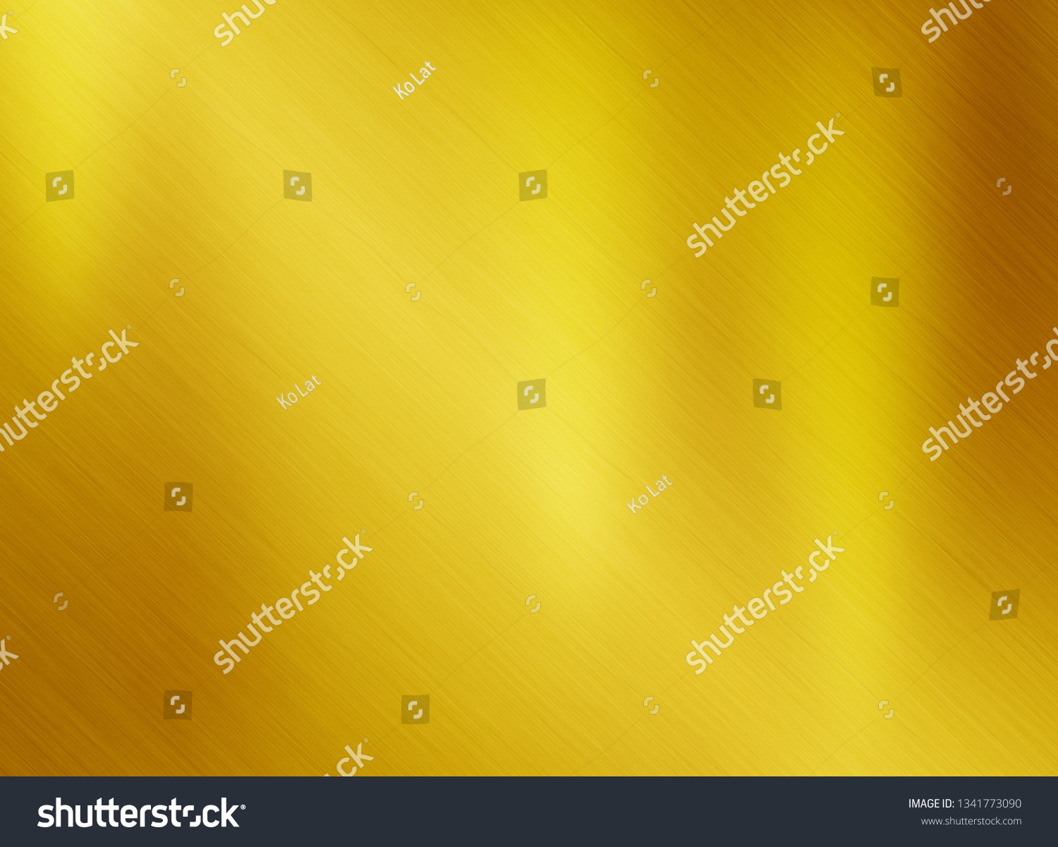 Gold Metal Yellow Stainless Texture Background Stock Illustration ...