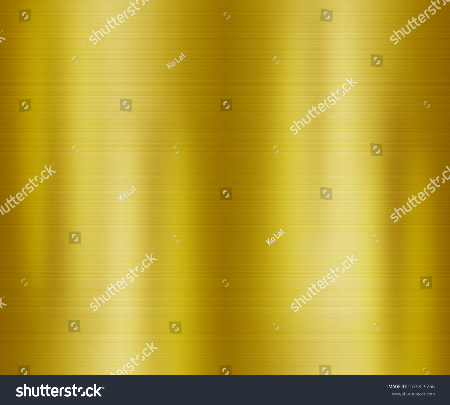 Gold Metal Texture Background Yellow Stainless Stock Illustration 