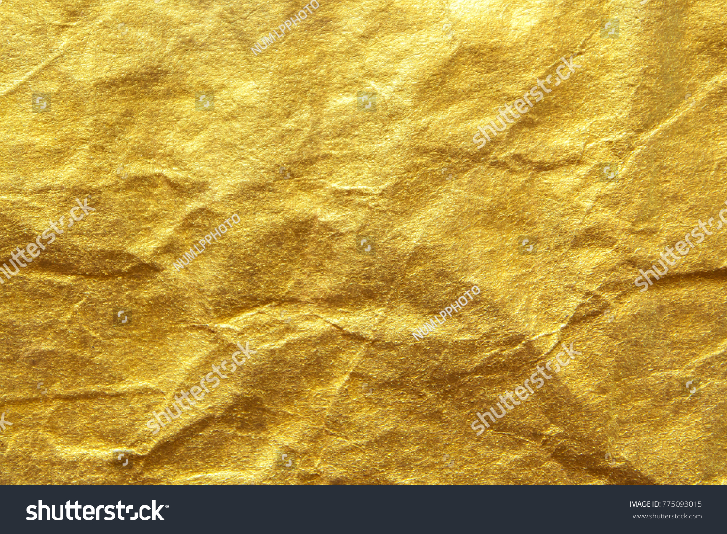 gold craft paper