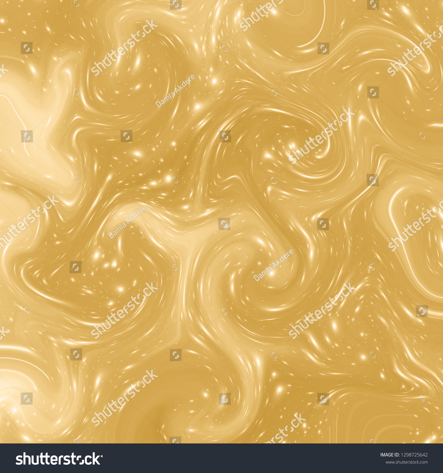 Gold Starry Background Gold Stars Background Stock Illustration 1298725642