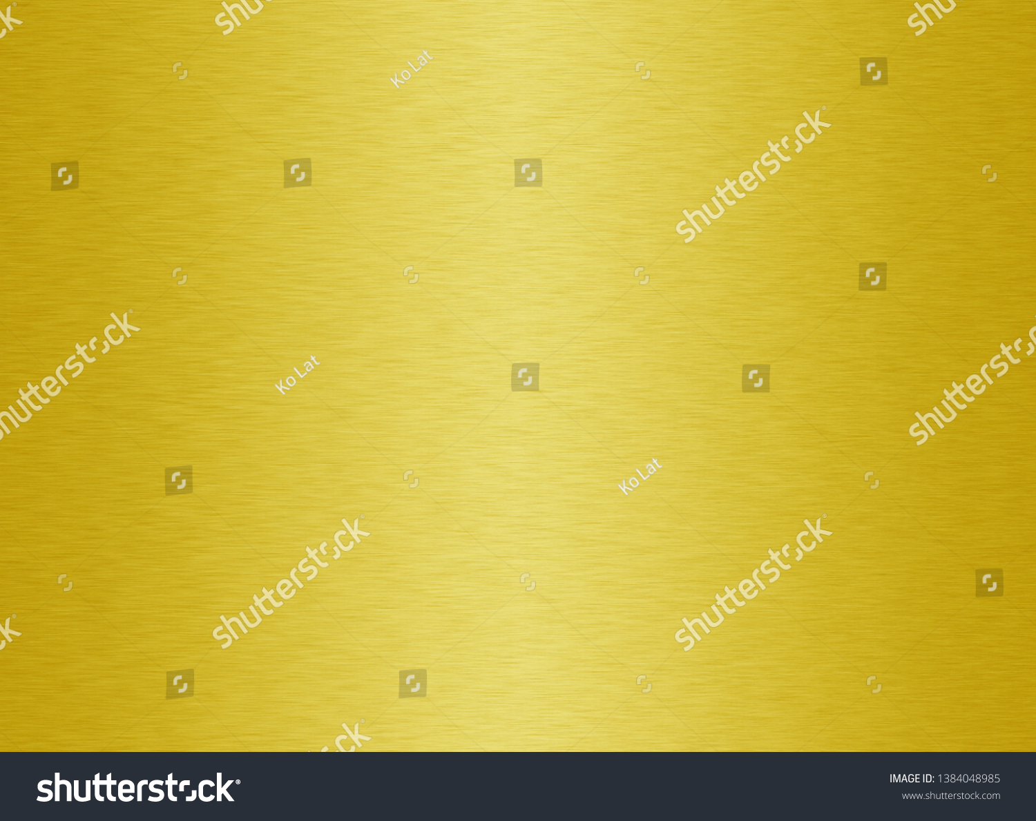 Gold Steel Plate Yellow Metal Texture Stock Illustration 1384048985 ...