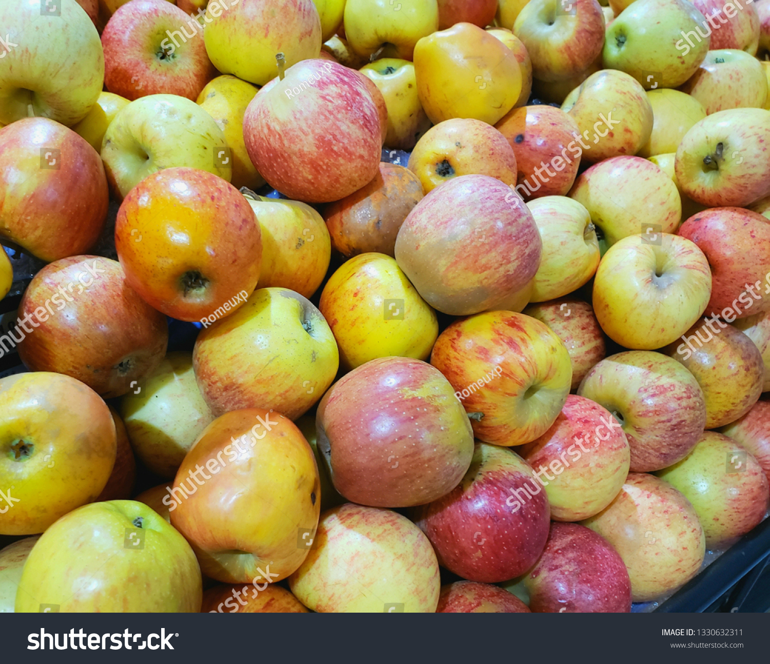 Golden Apple Fruit Stock Photo Edit Now