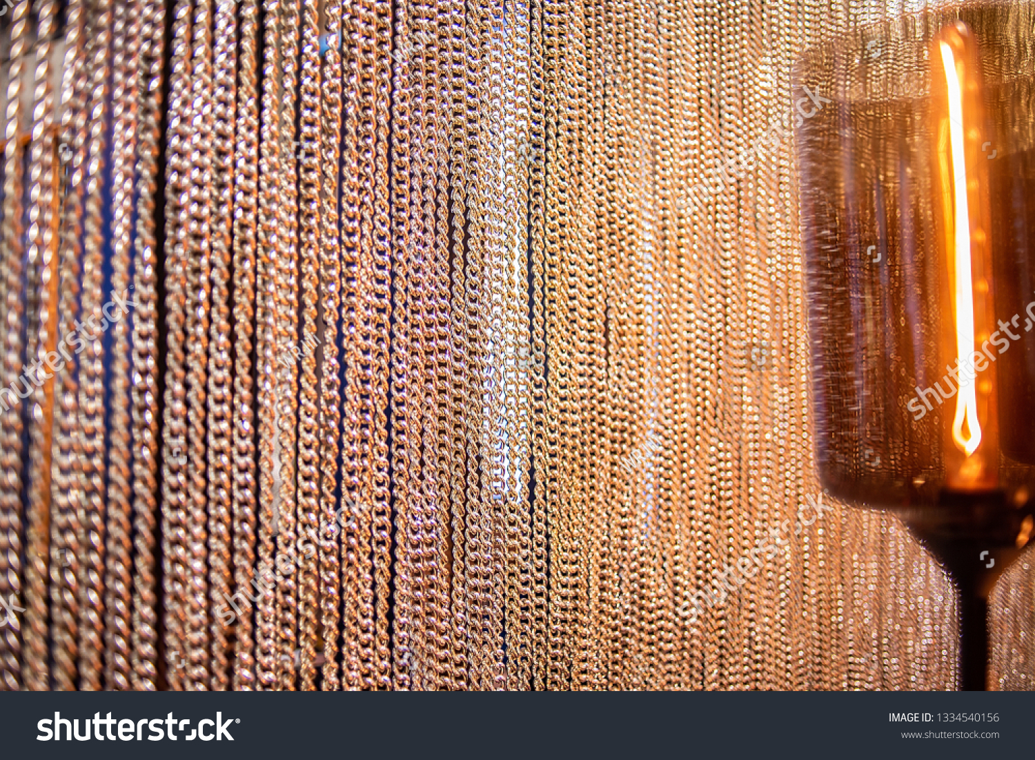 chain door curtain