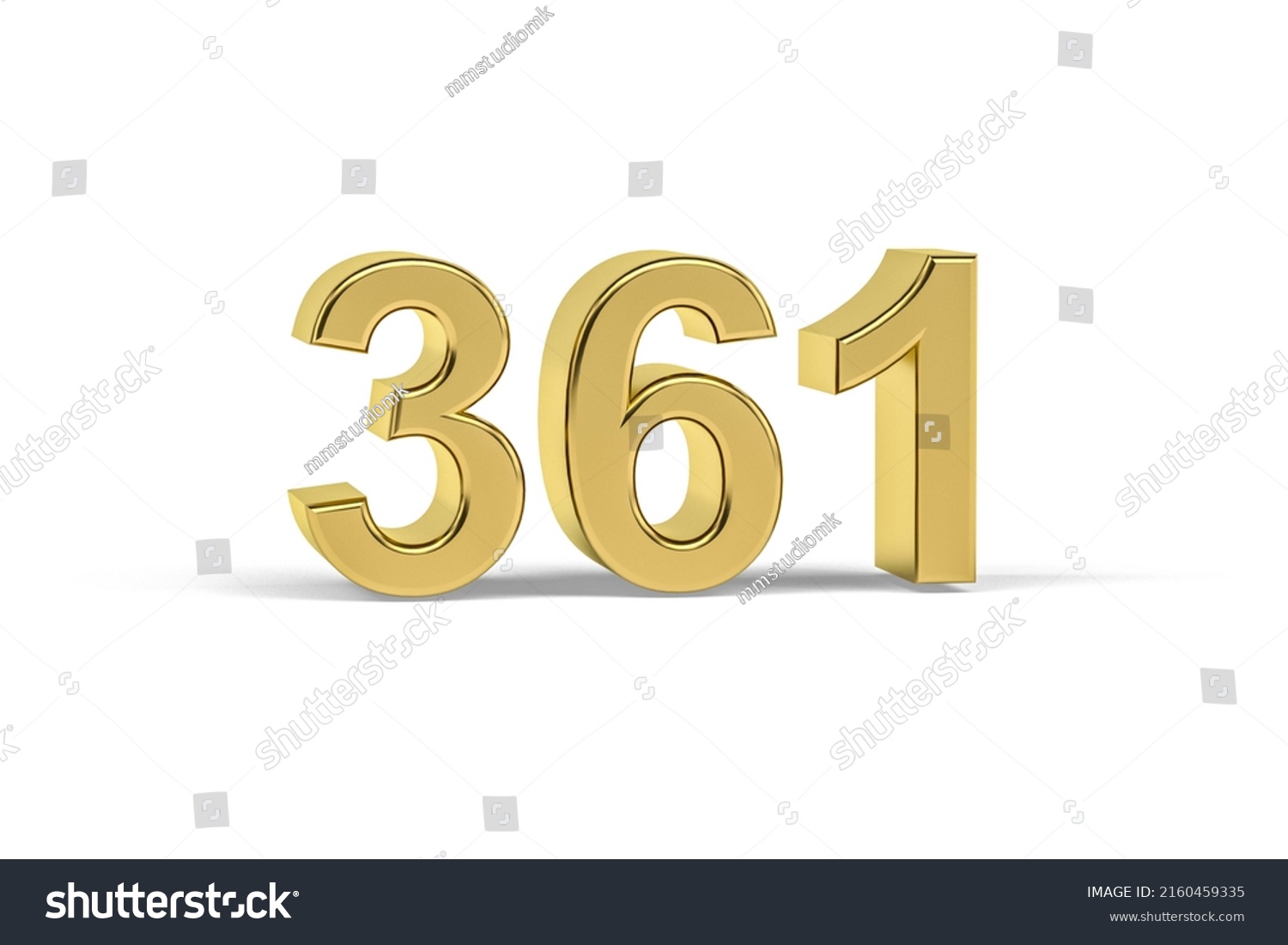 golden-3d-number-361-year-361-stock-illustration-2160459335-shutterstock