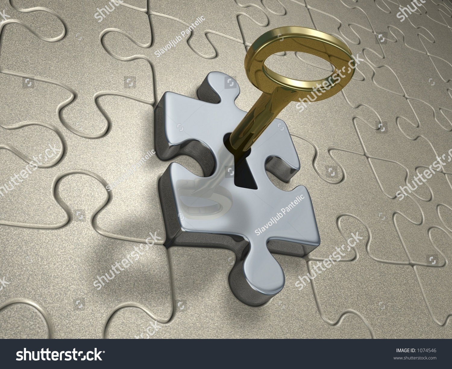 Golden Key Stock Illustration 1074546 - Shutterstock