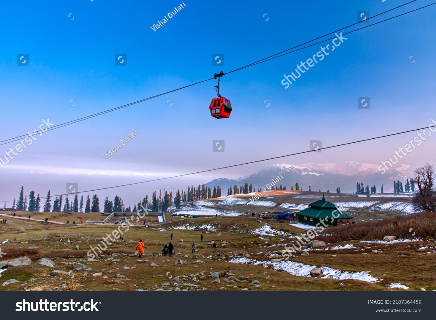 Gondola Ride Famous Ski Destination Gulmarg Stock Photo Edit Now