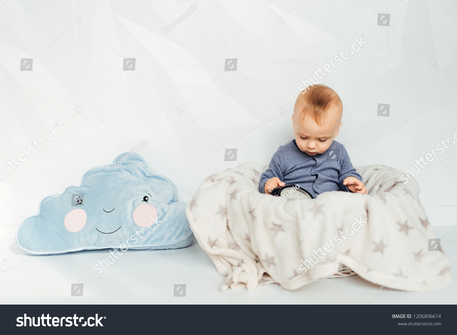 Good Morning Children Kids Little Boy Royalty Free Stock Image