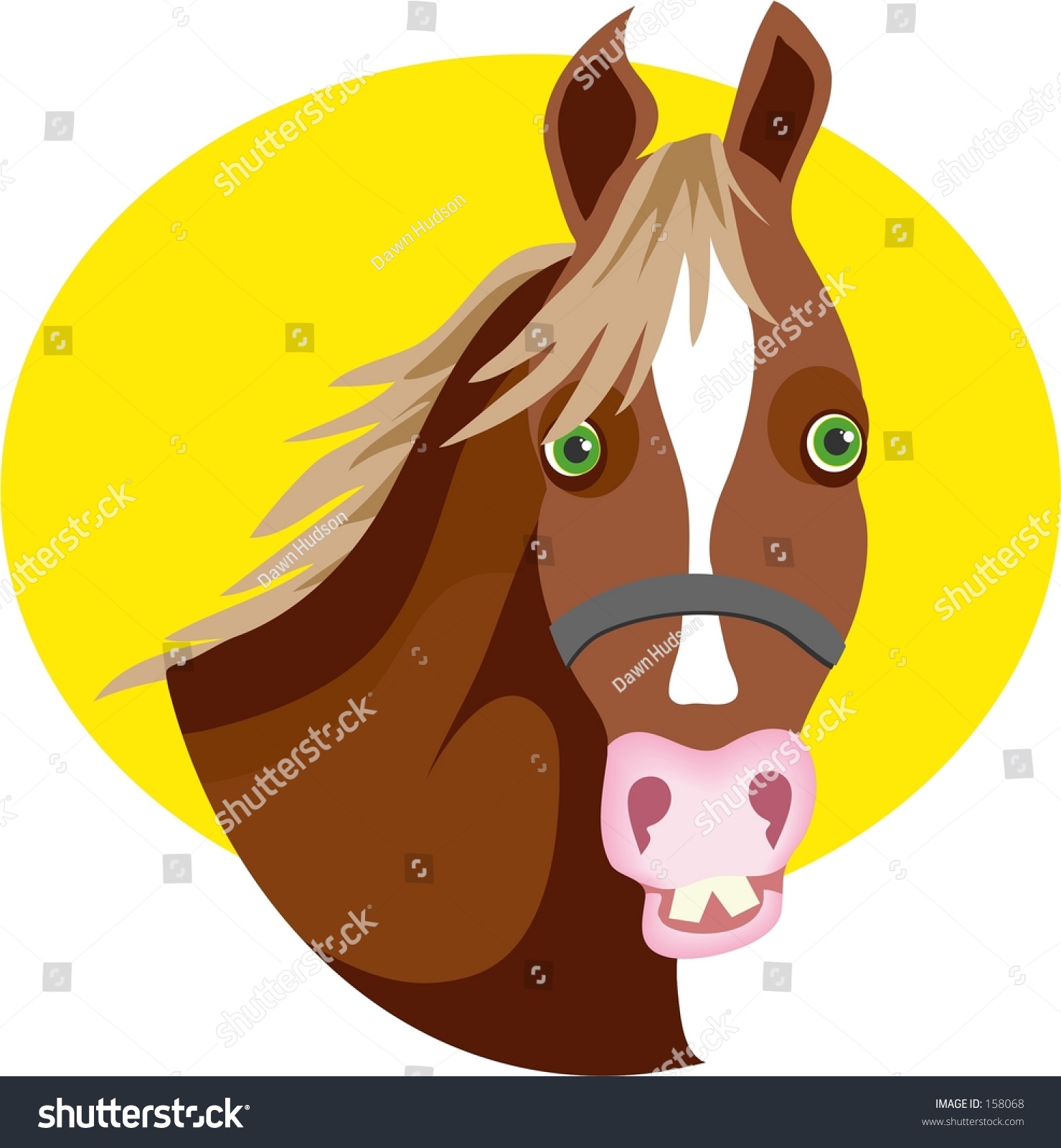 Goofy Horse Stock Photo 158068 : Shutterstock