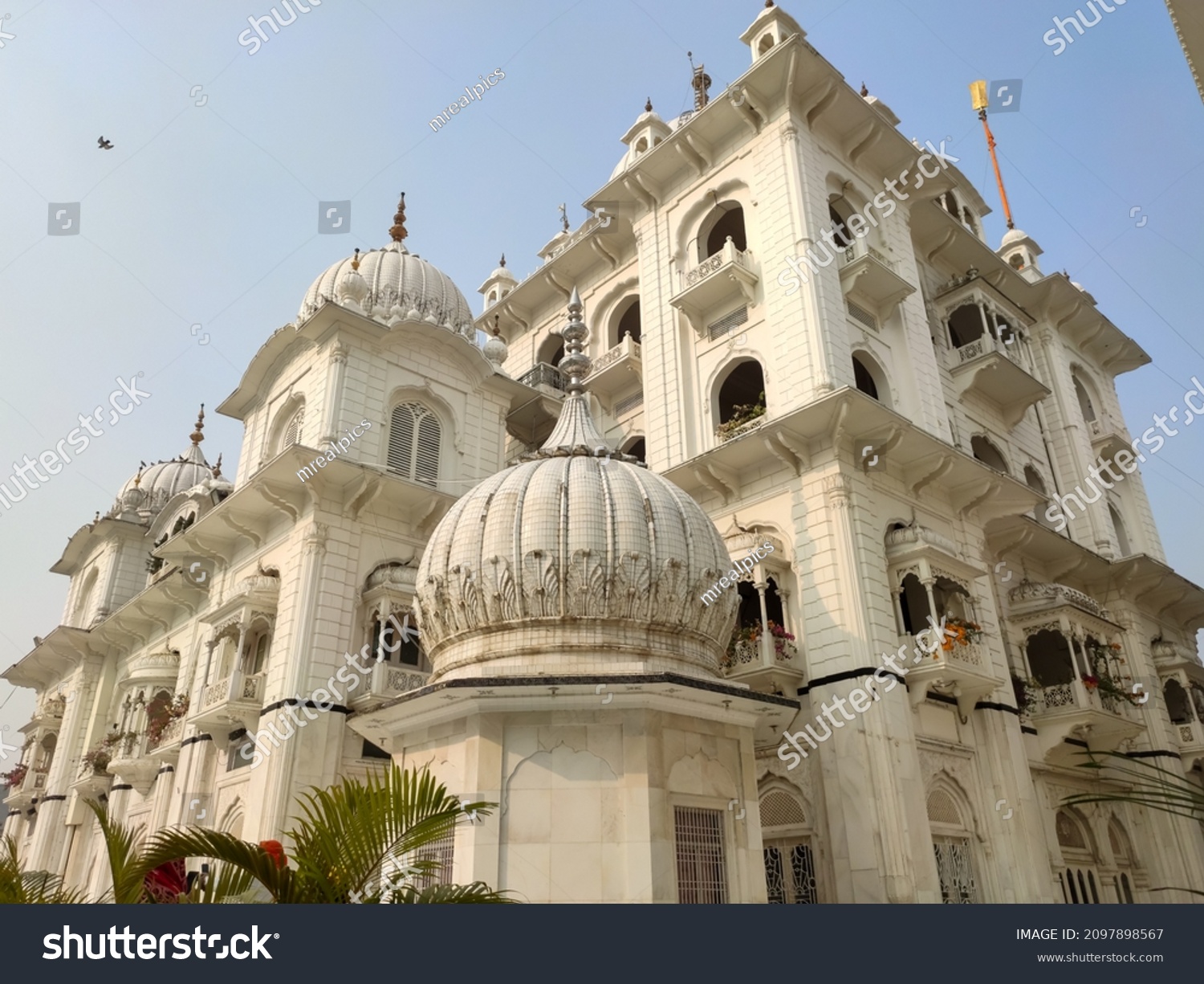 Gorgeous Architecture Sikh Temple Stock Photo (Edit Now) 2097898567