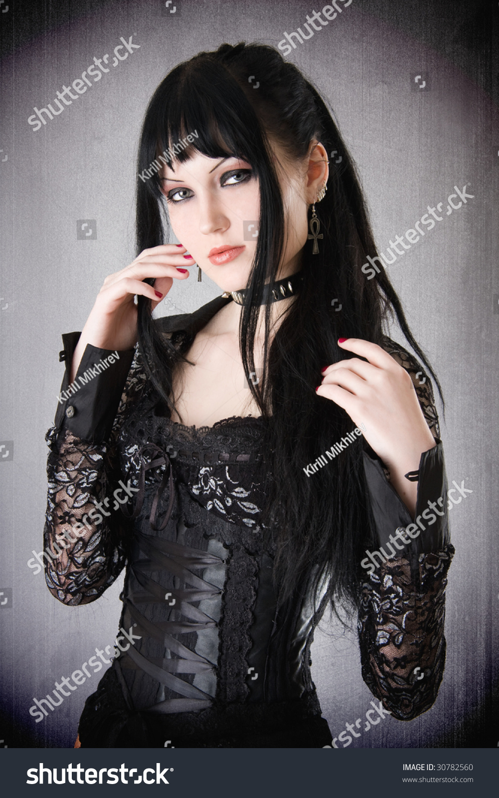 Gothic Girl Stock Photo 30782560 : Shutterstock