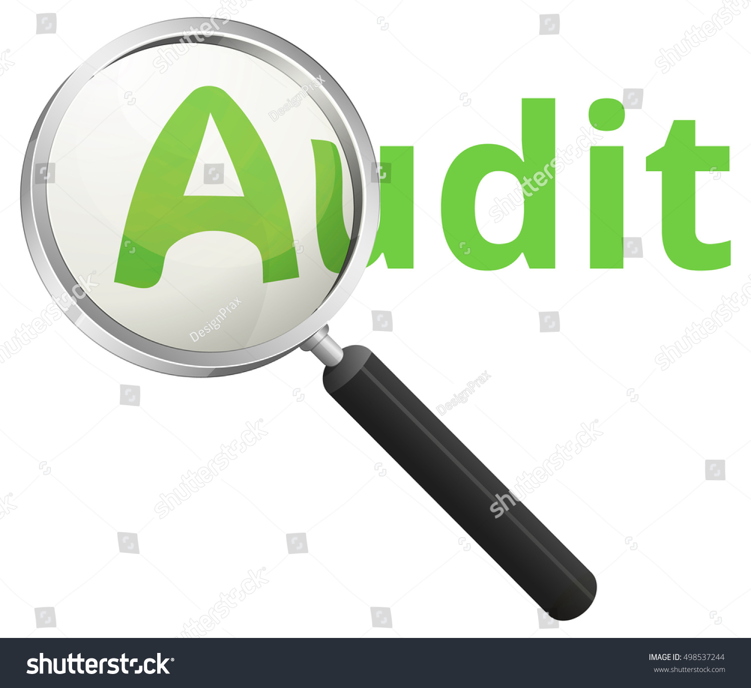 Government Audit Scrutiny Stock Image Stock Illustration 498537244 ...