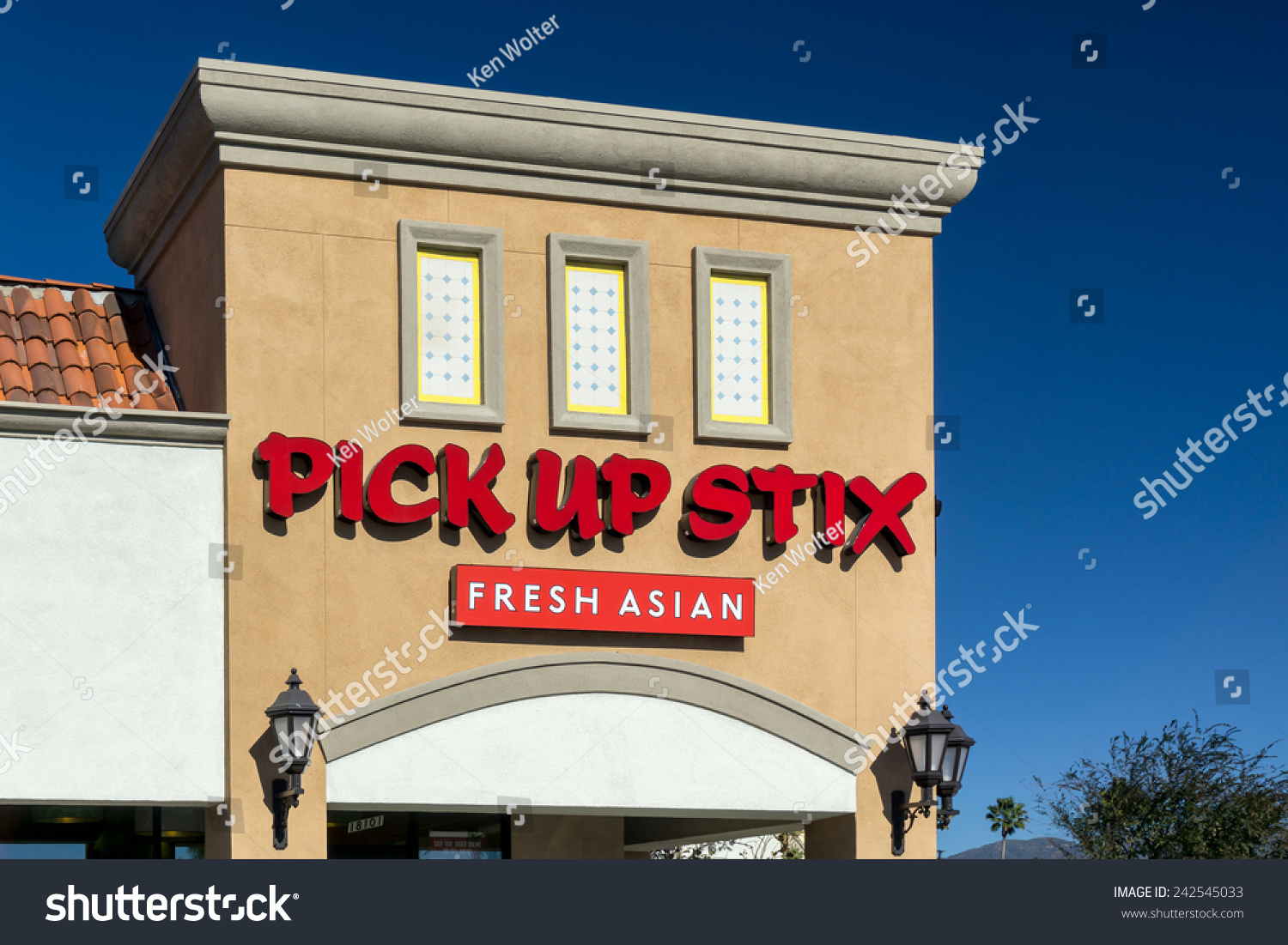 granada hills causa january 6 2015 stock photo edit now 242545033 pickup stix restaurant