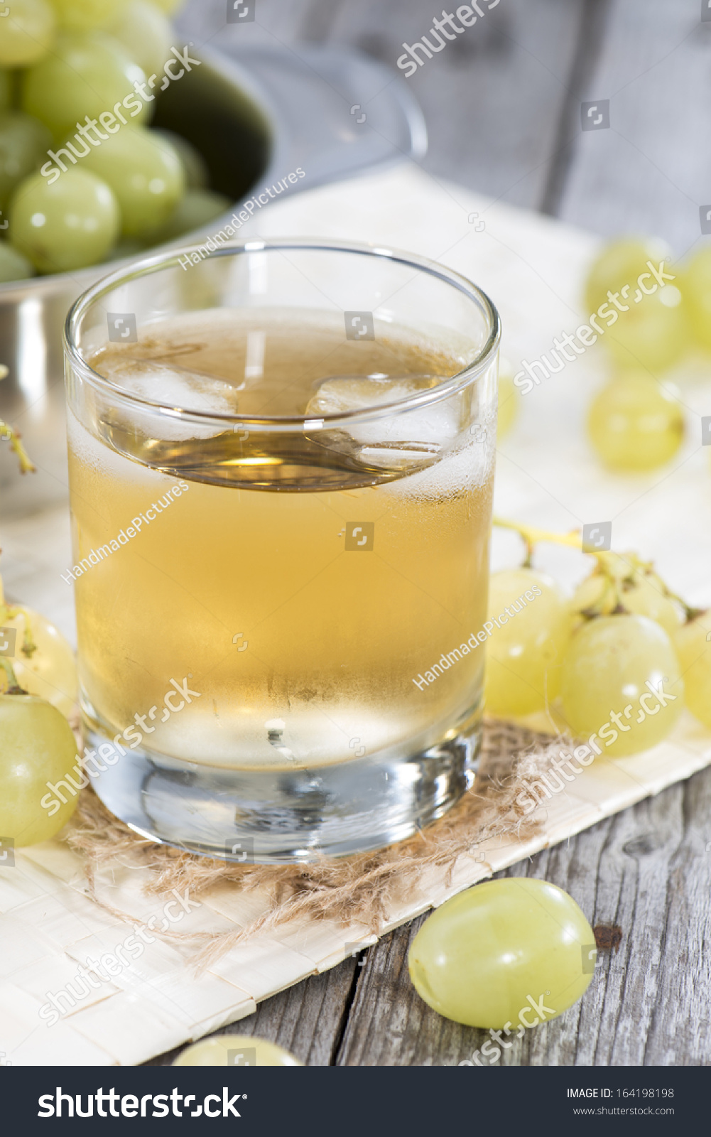 Grape Juice Glass Fresh Fruits Stock Photo 164198198 - Shutterstock