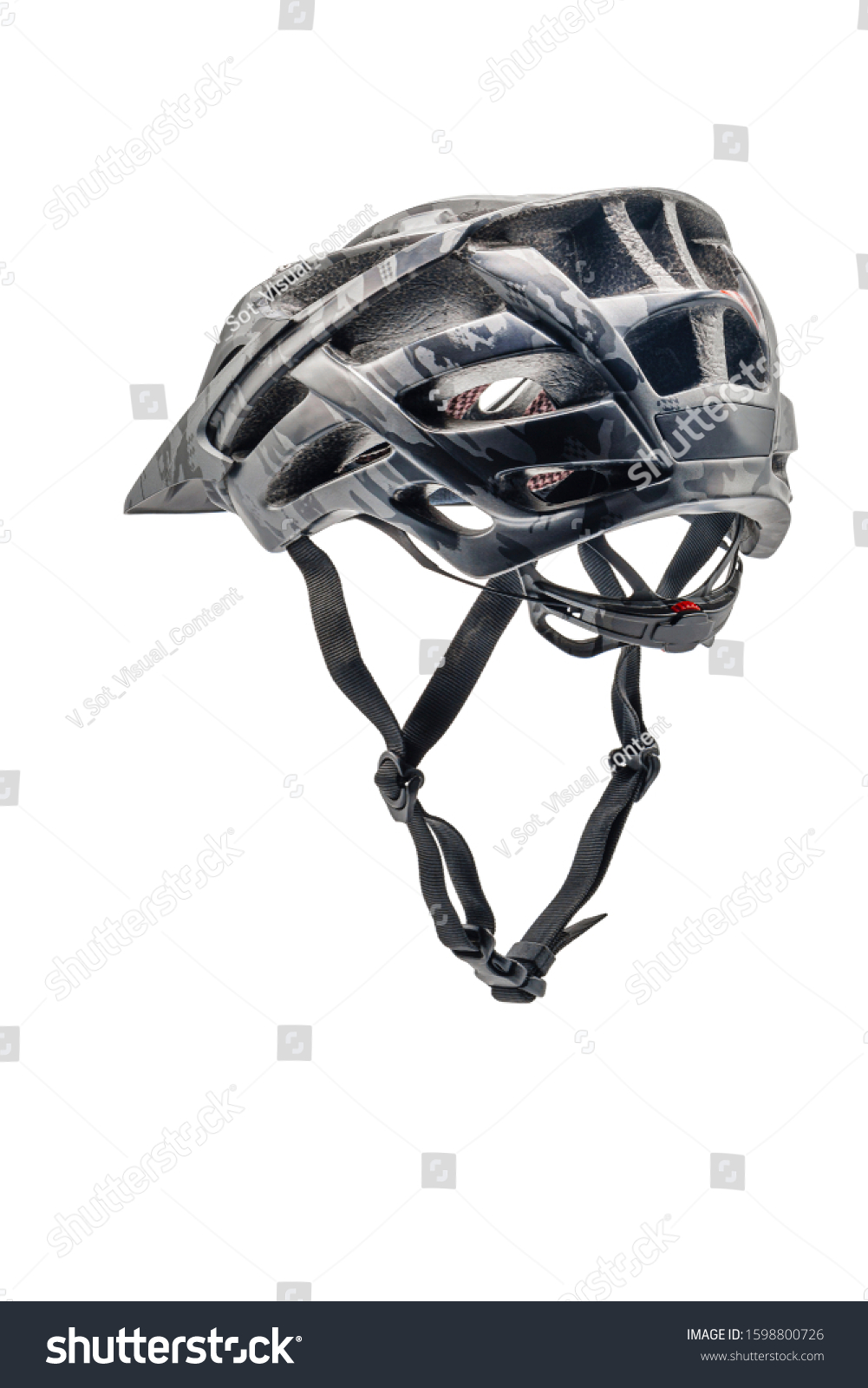 camouflage bike helmet