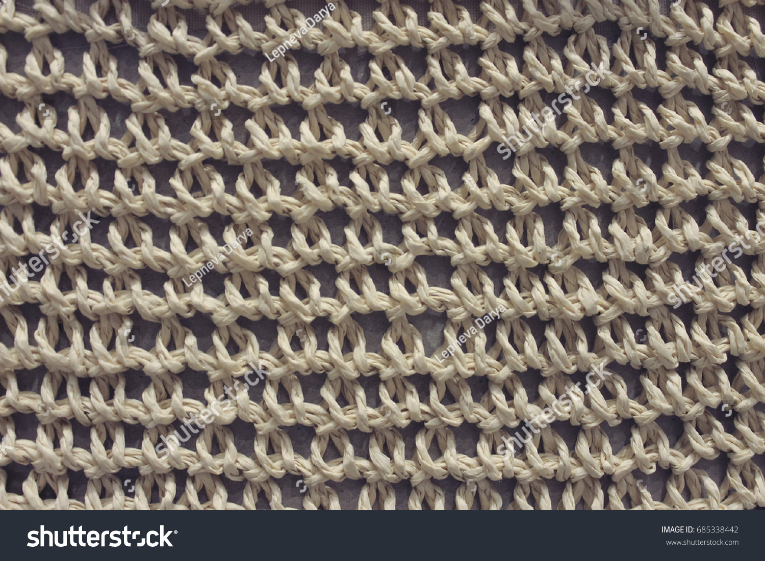 Gray Knitting Fabric Texture Background Knitted Stock Photo