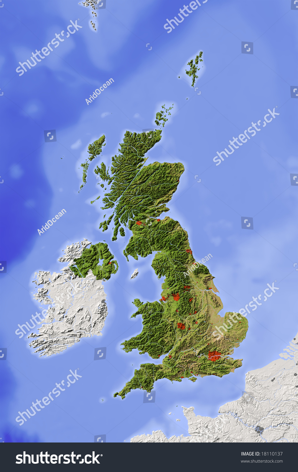 380 England relief map Images, Stock Photos & Vectors | Shutterstock