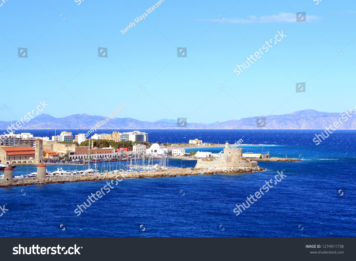 Greek Island Rhodes Greece October 25th Stock Photo Edit Now