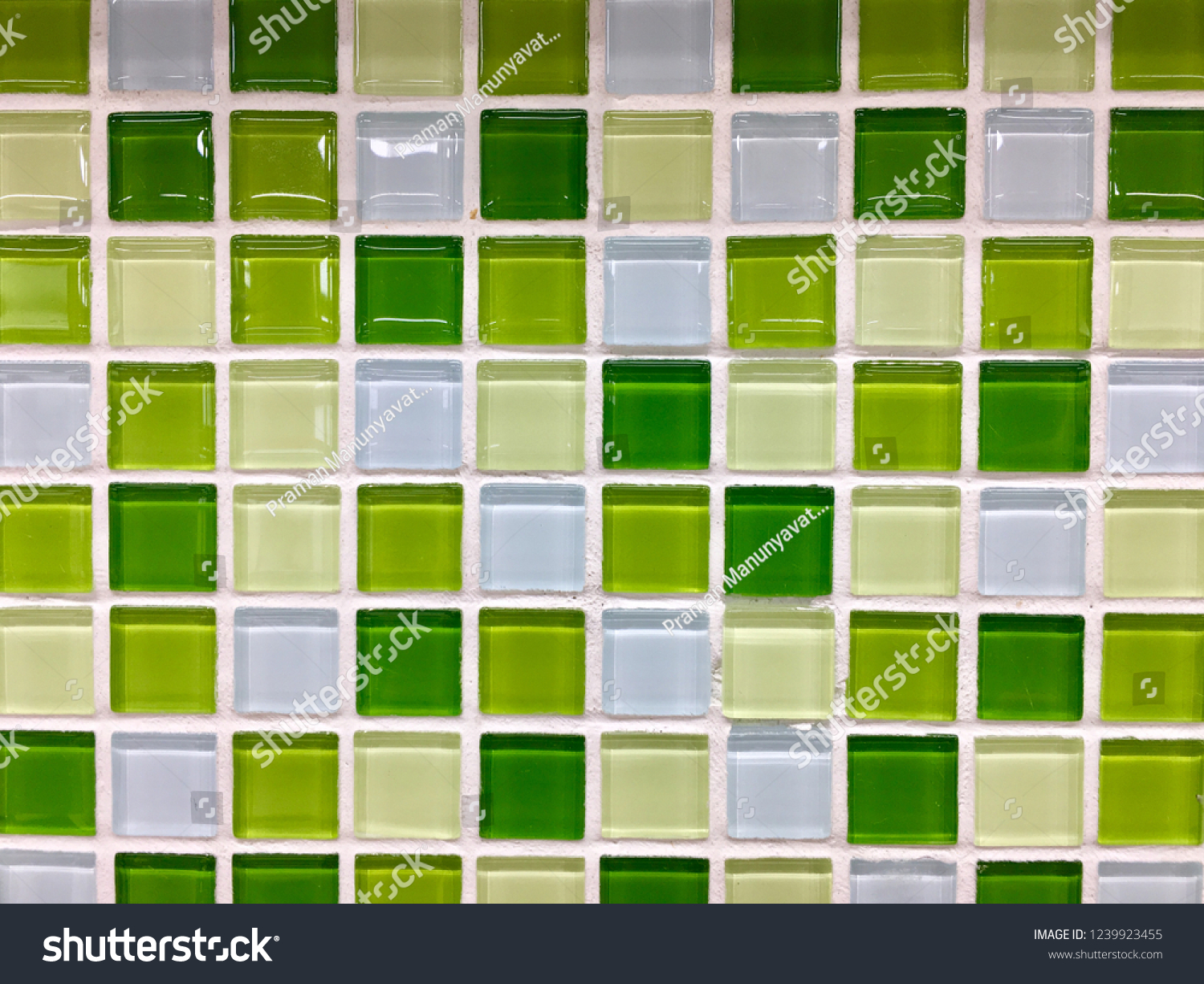 Green White Cube Blocks Wall Background Stock Photo Edit Now 1239923455