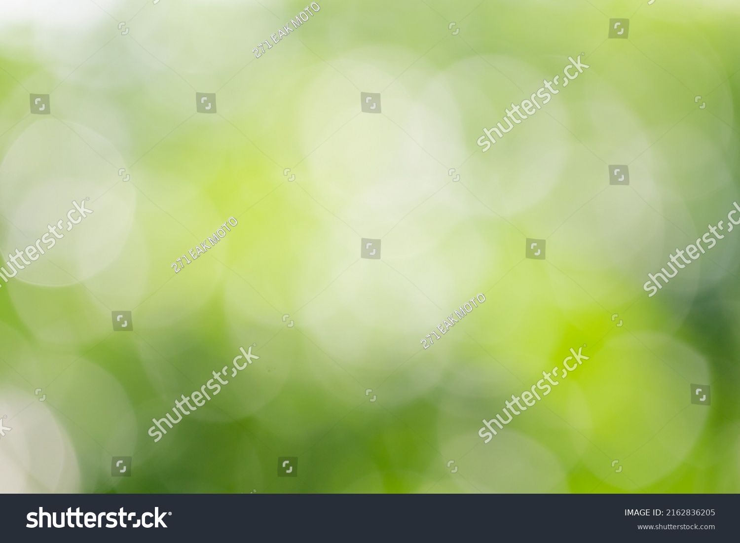 Green Bokeh Background Green Nature Wallpaper Stock Photo 2162836205 ...