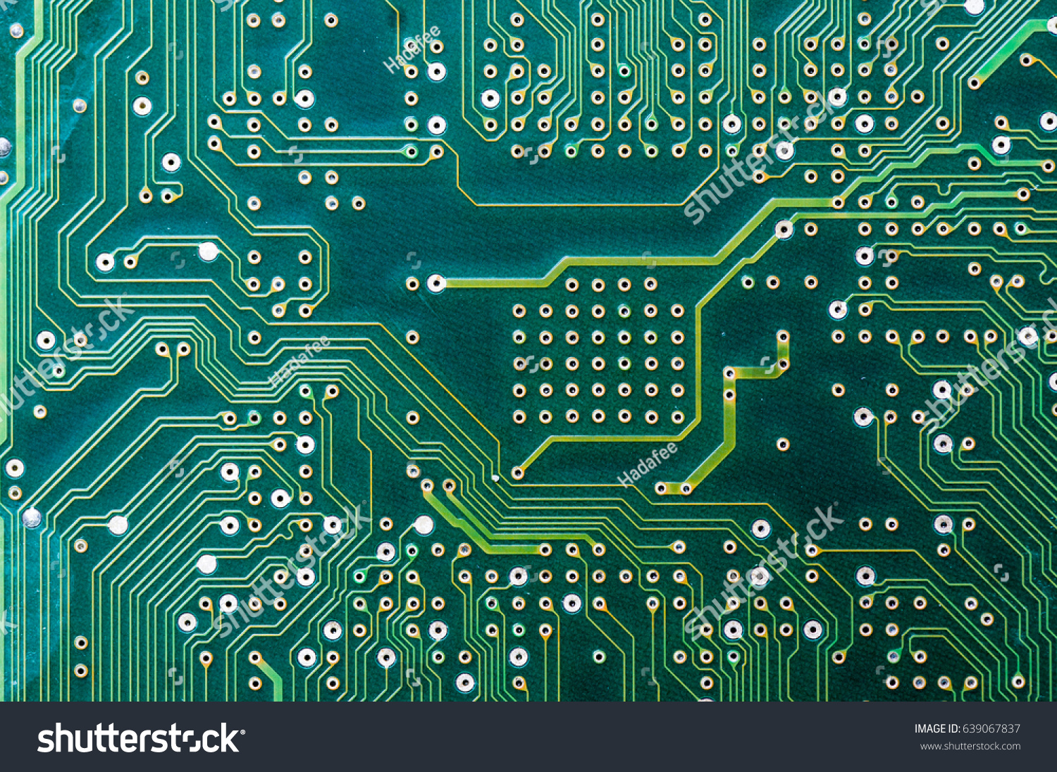 Computer Circuit Main Board Royalty Free Stock Photography Image