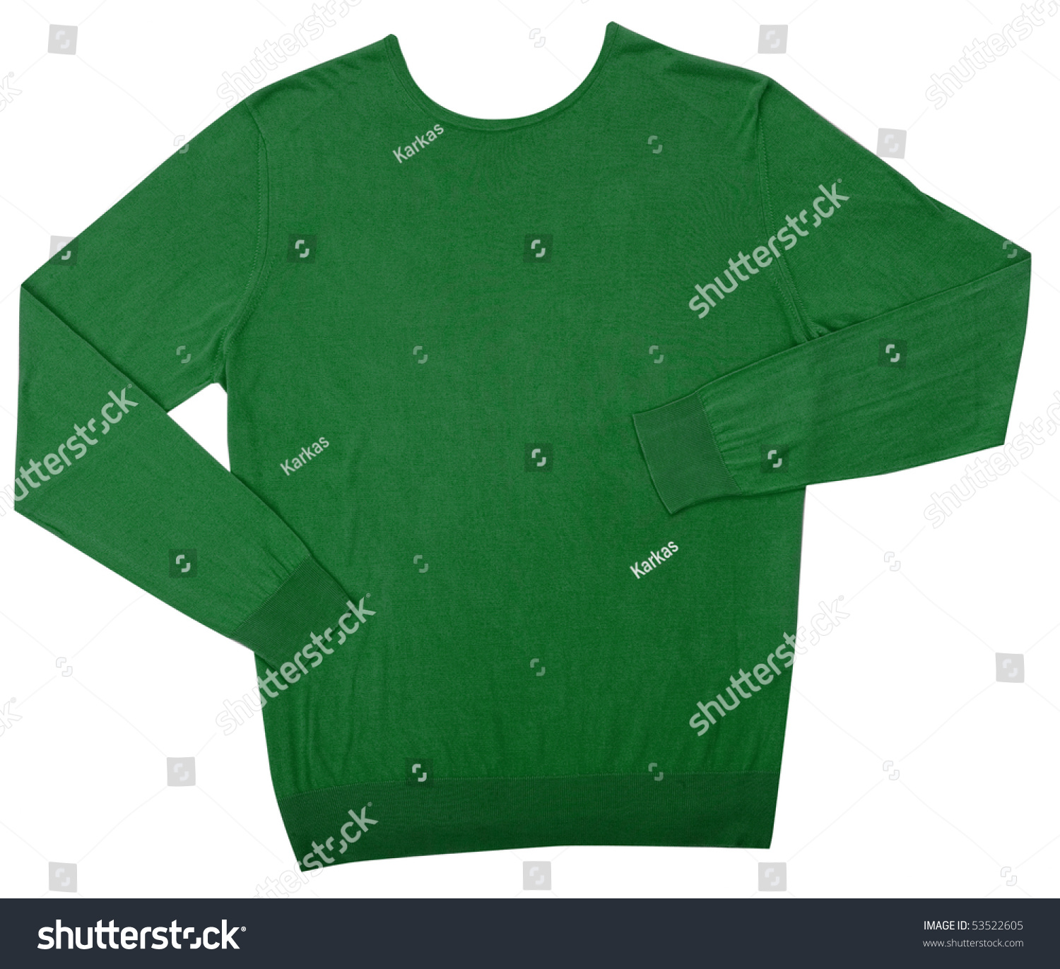 Green Sweater Stock Photo 53522605 : Shutterstock