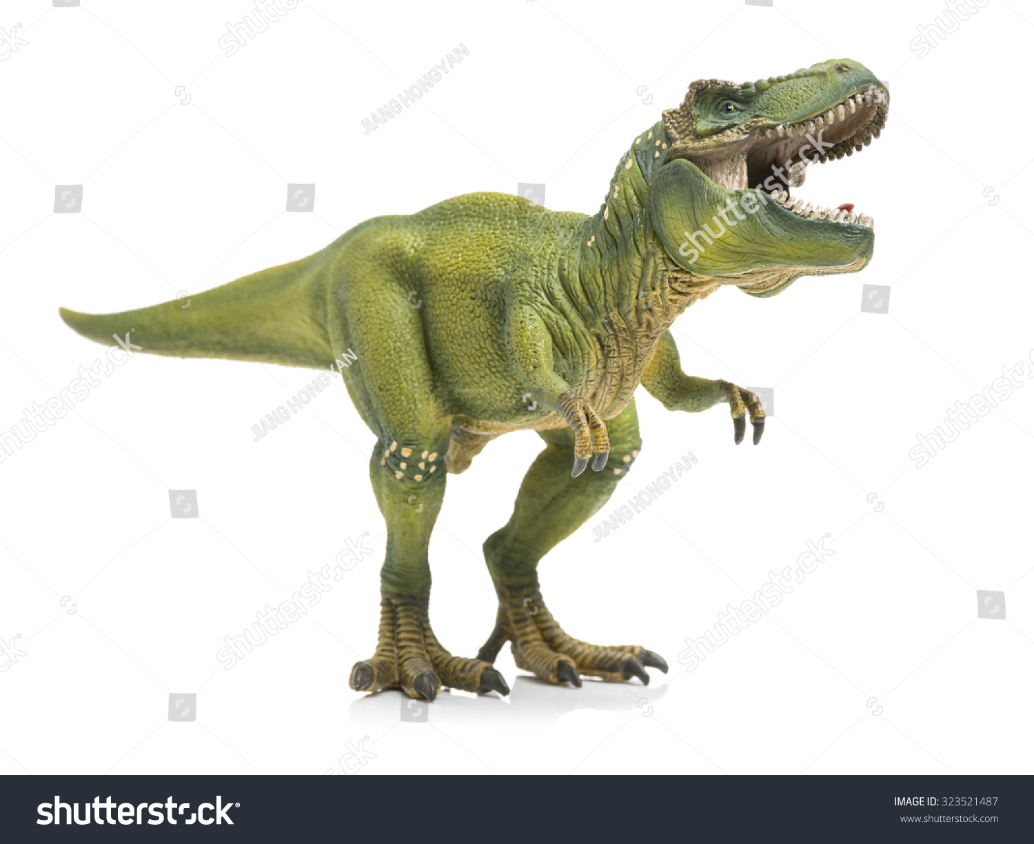 green tyrannosaurus