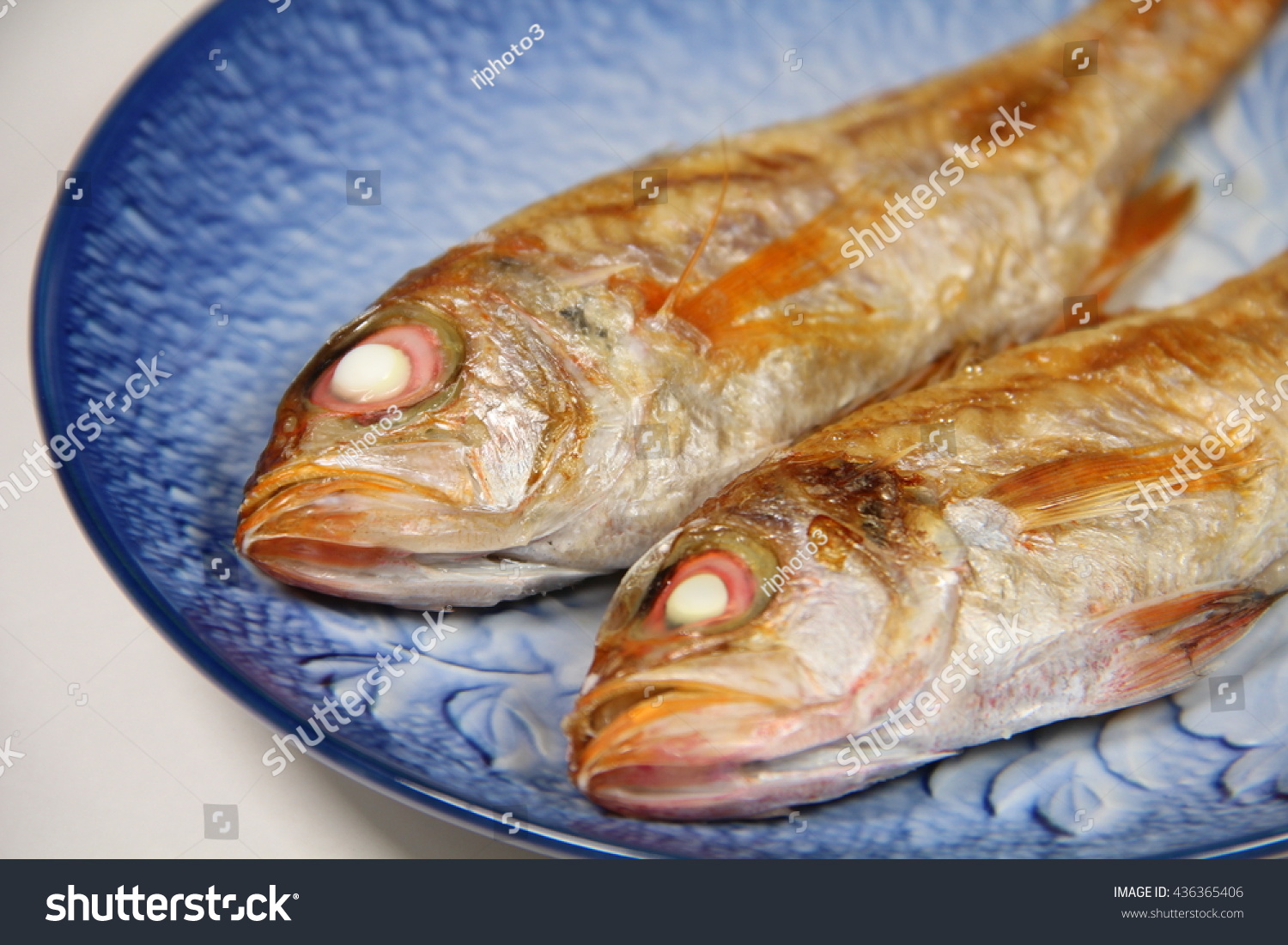 Grilled Blackthroat Seaperch Stock Photo Edit Now