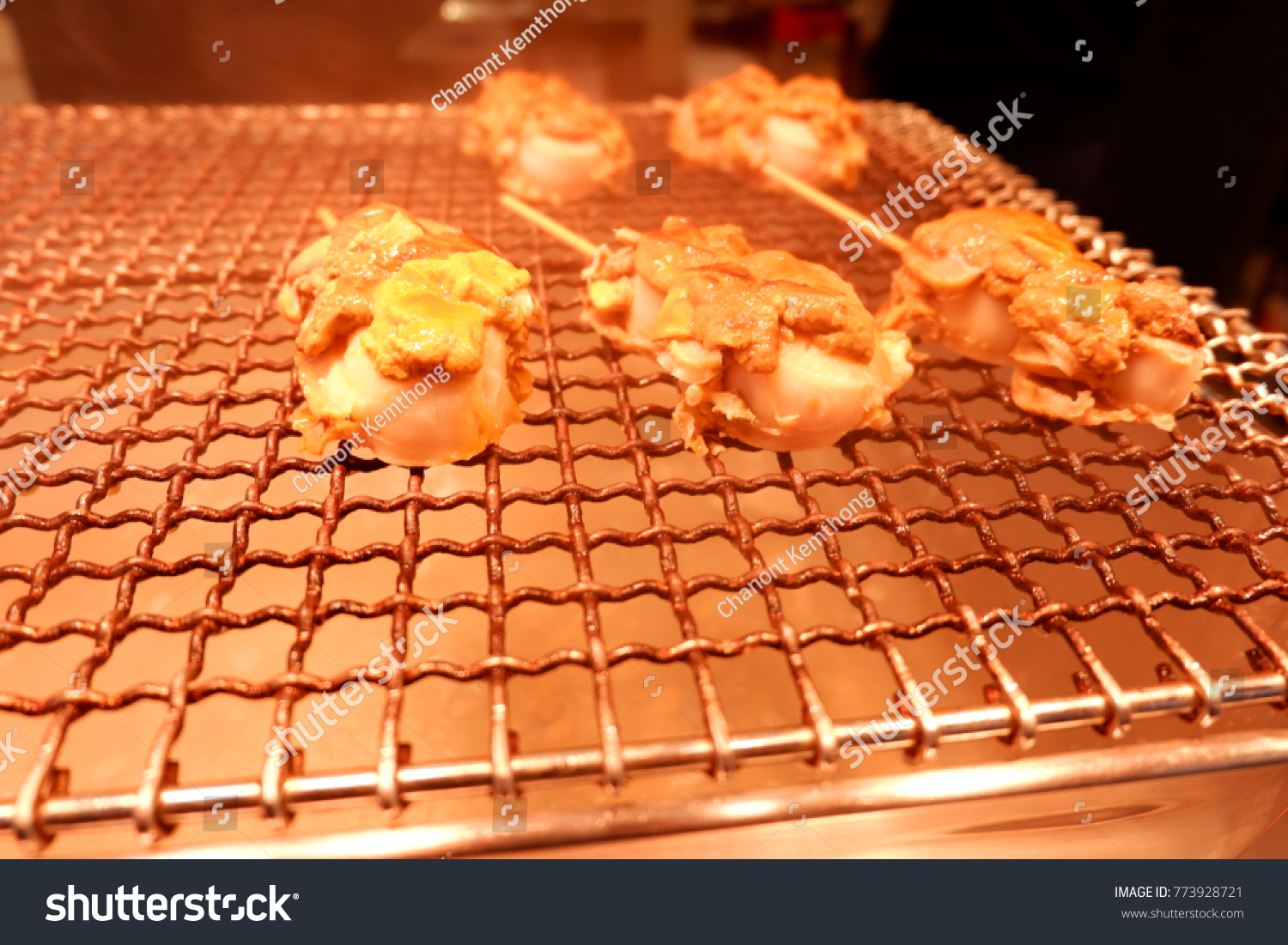 Grilled Squid Stick Japans Food Stock Photo (Edit Now) 773928721