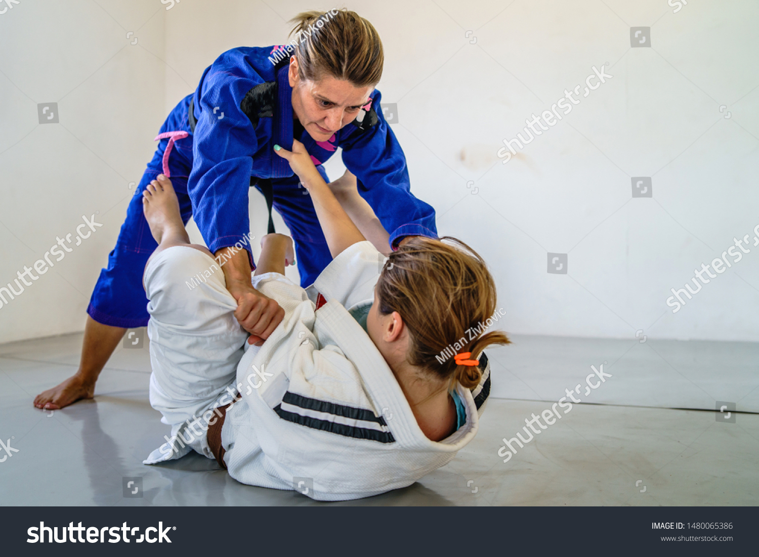 Grips Guard Brazilian Jiu Jitsu Bjj Stock Photo Edit Now 1480065386