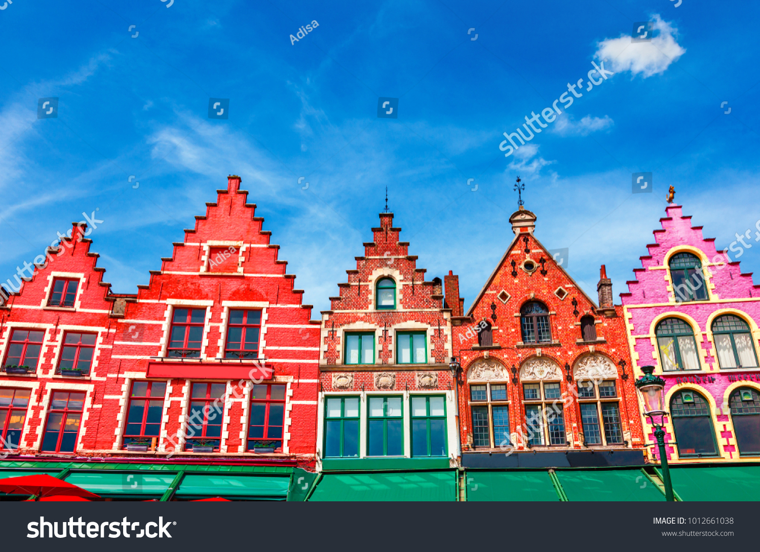 Grote Markt Square Brugge Stock Photo Edit Now