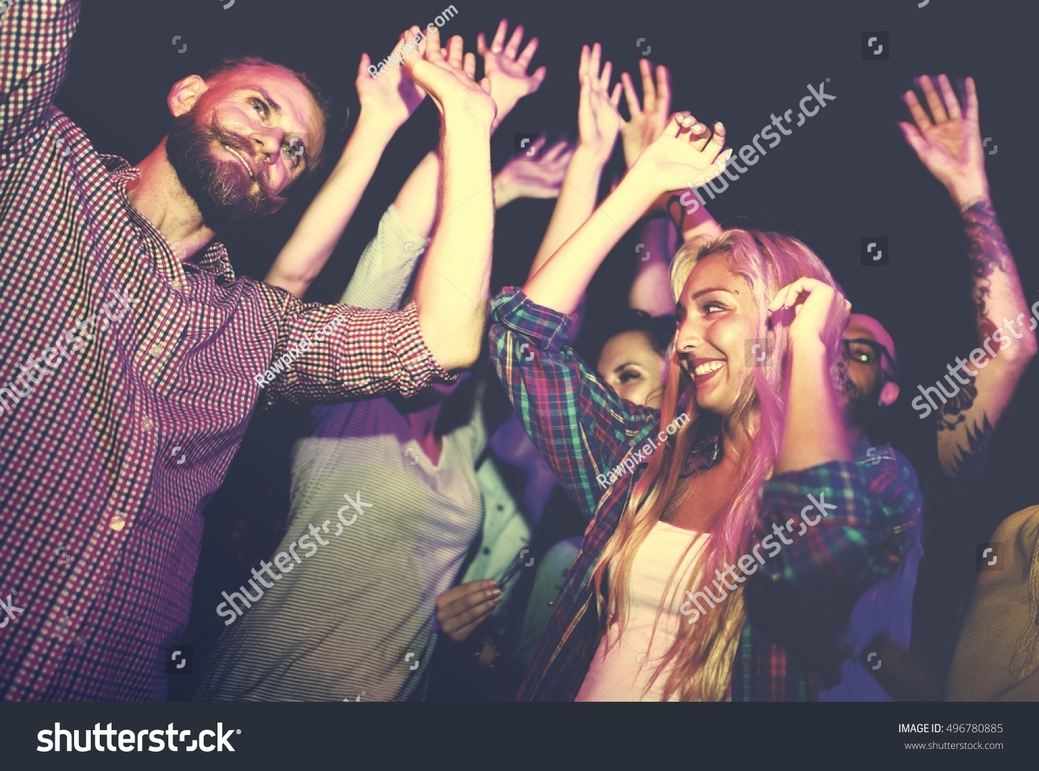 Group Of People Dancing Concept Stock Photo 496780885 : Shutterstock
