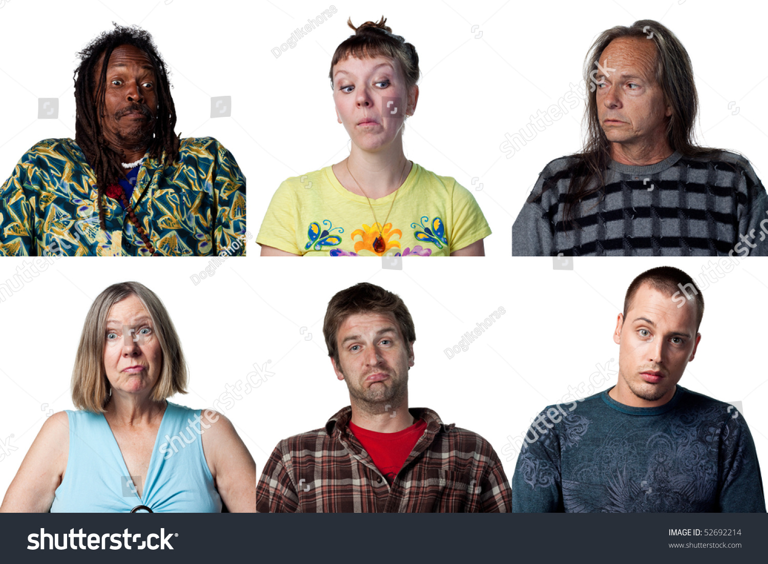 Group Of People Reacting To Bad News Stock Photo 52692214 : Shutterstock