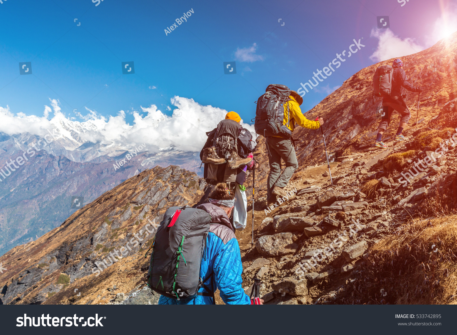 mountain walking gear