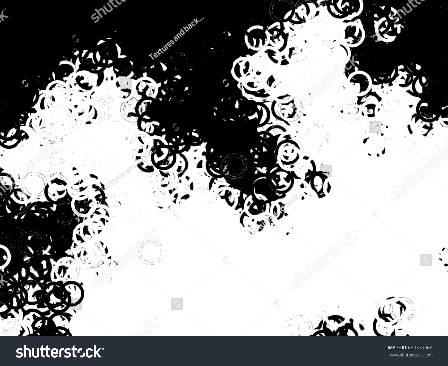 Grunge Background Black White Abstraction Black Stock Illustration