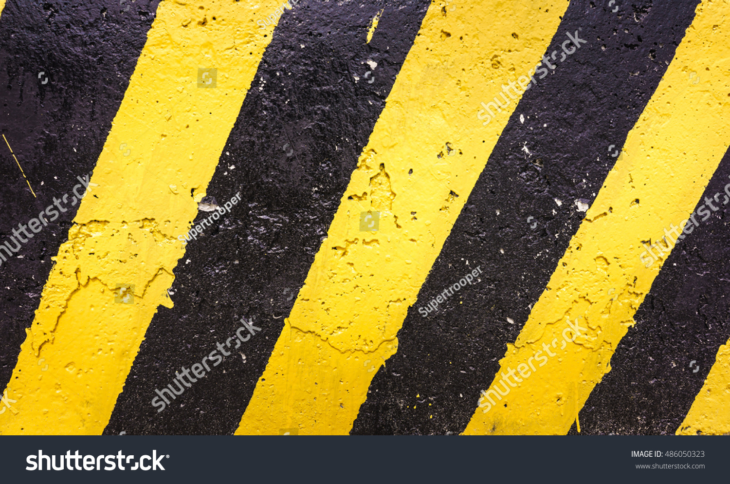 Grunge Black Yellow Stripes Surface Warning Stock Photo Edit Now