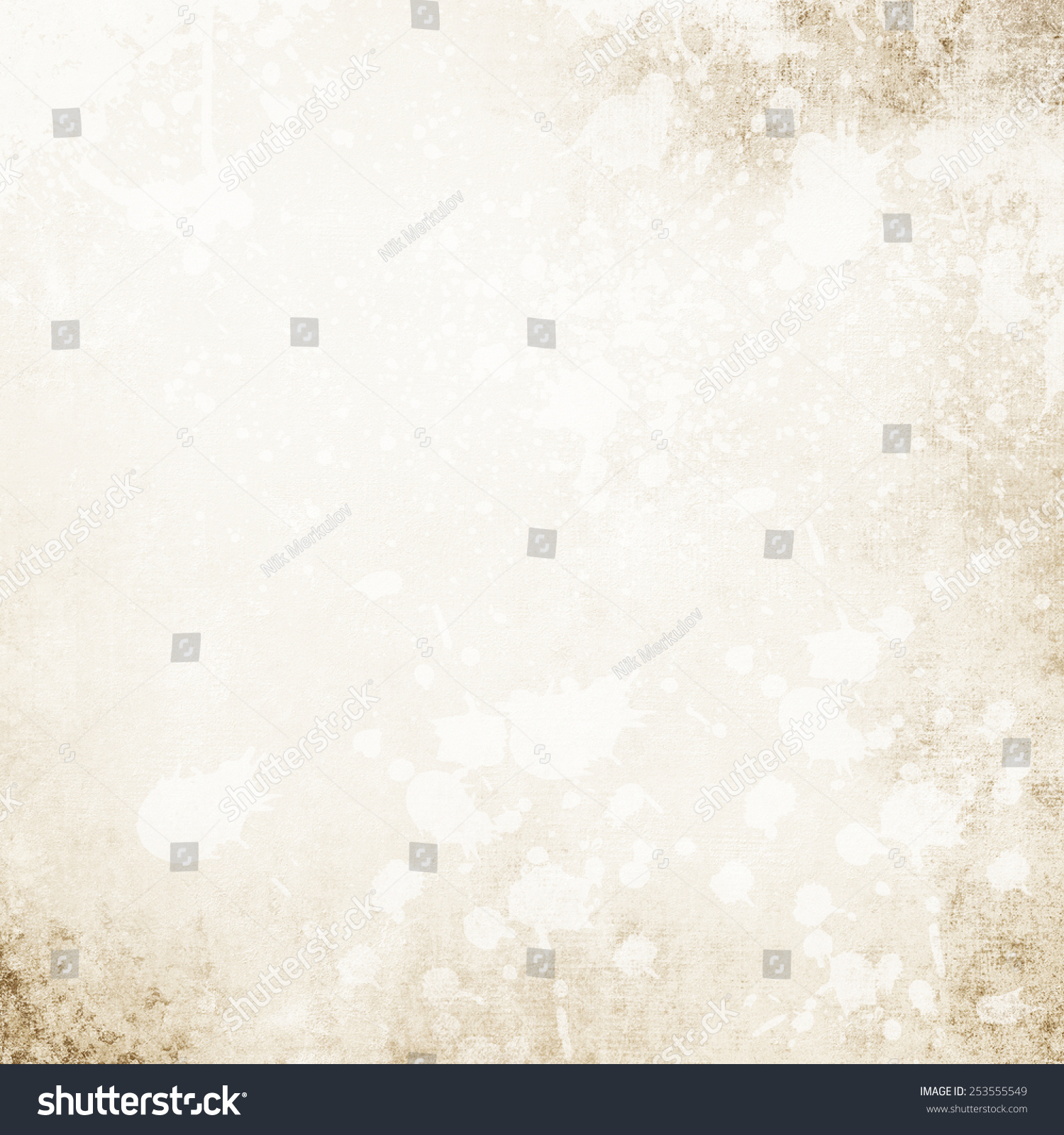 Grunge Light Grey Background Stock Photo 253555549 : Shutterstock