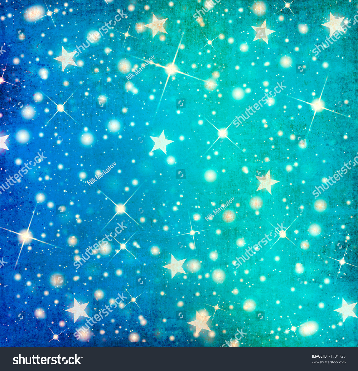 Grunge Stars Background Stock Photo 71701726 : Shutterstock