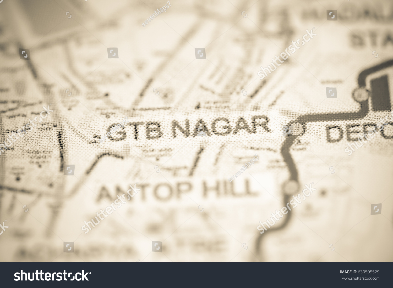 Gtb Nagar Metro Map Gtb Nagar Station Mumbai Metro Map Stock Photo (Edit Now) 630505529