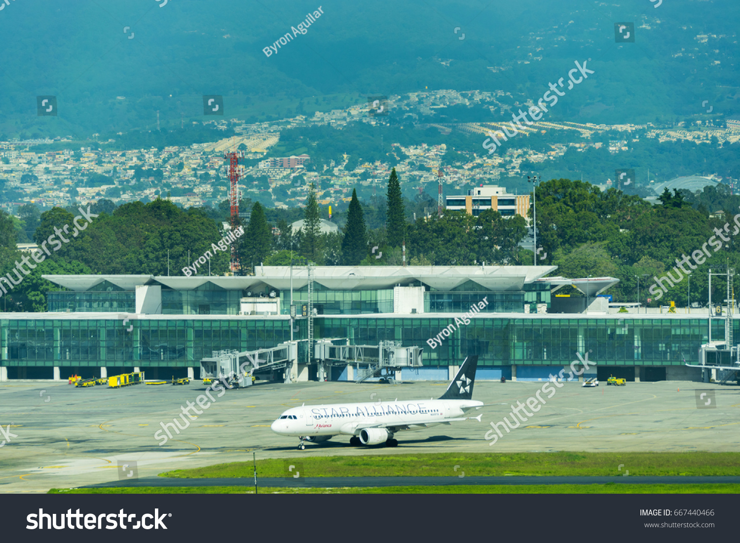 165 Guatemala International Airport Images Stock Photos Vectors   Stock Photo Guatemala City June Guatemala City International Airport La Aurora Airplane Of Star 667440466 