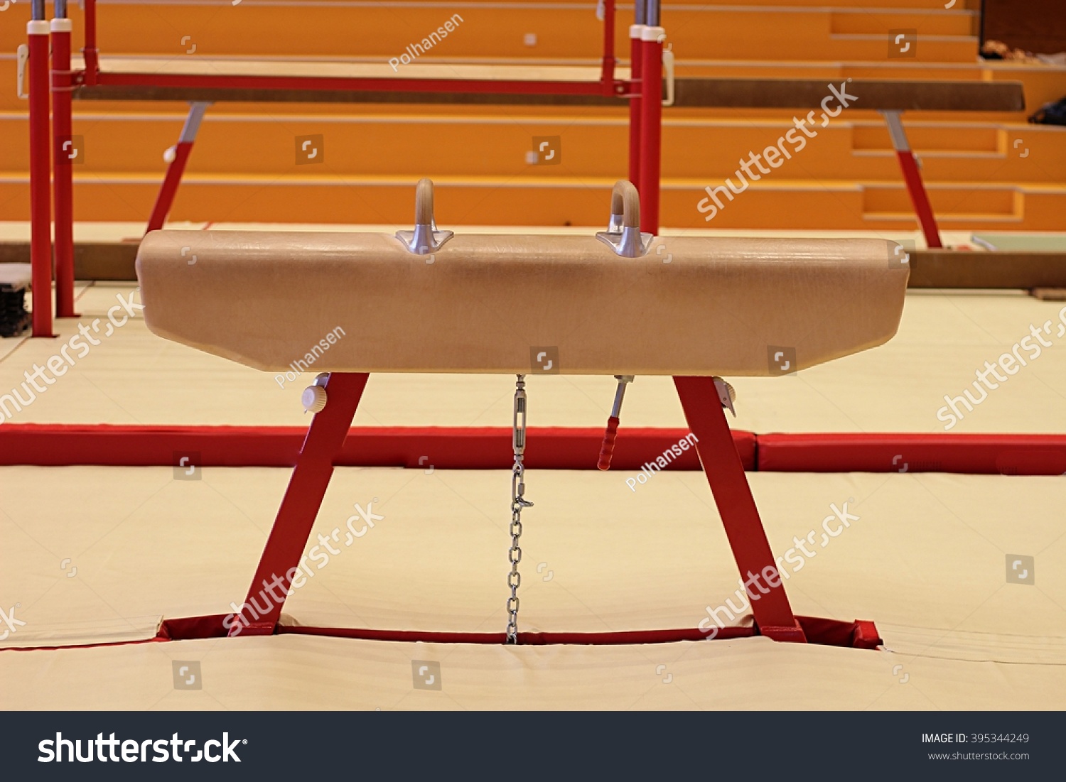 Gymnastic Equipment Gymnastic Club Stock Photo (Edit Now) 395344249