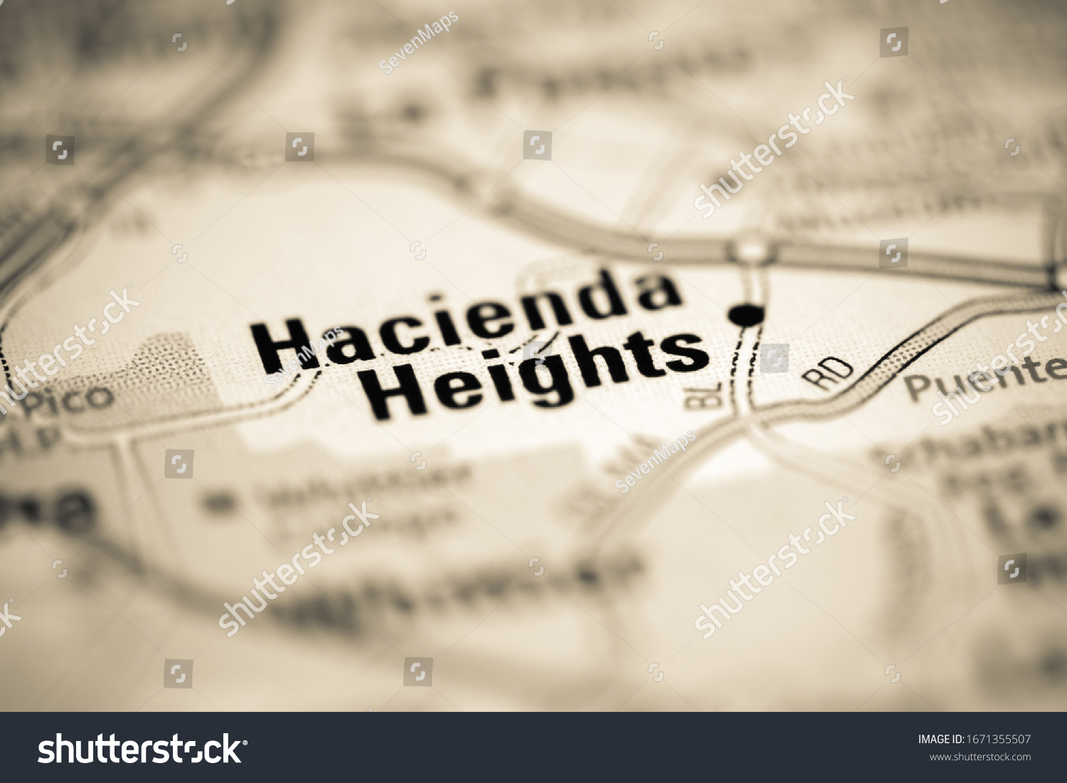Hacienda Heights Map Images Stock Photos Vectors Shutterstock