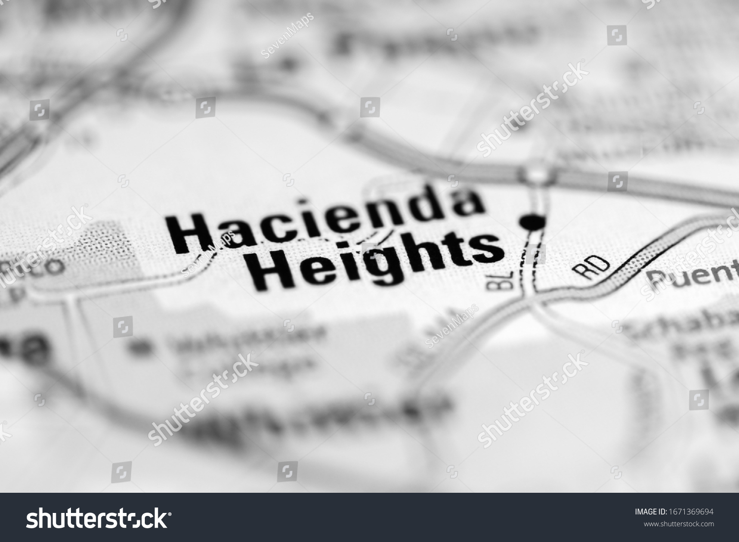 Hacienda Heights Map Images Stock Photos Vectors Shutterstock