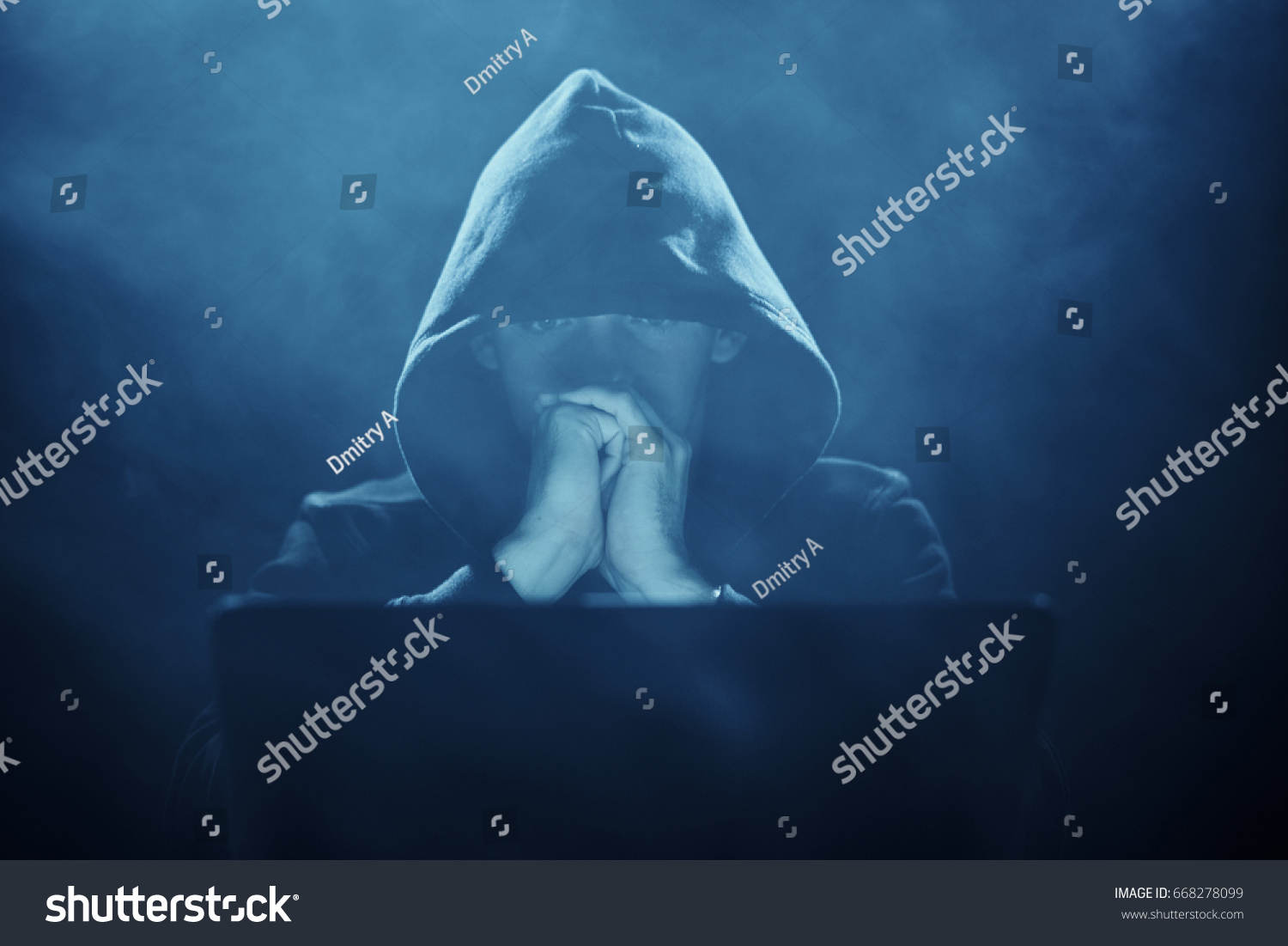 Hacker Hacking Programmer Program Hard Drive Stock Photo 668278099 ...