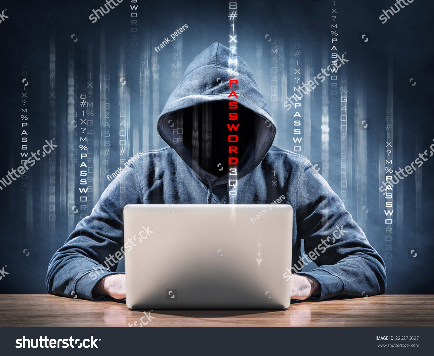 Hacker On A Computer Stock Photo 226276627 : Shutterstock