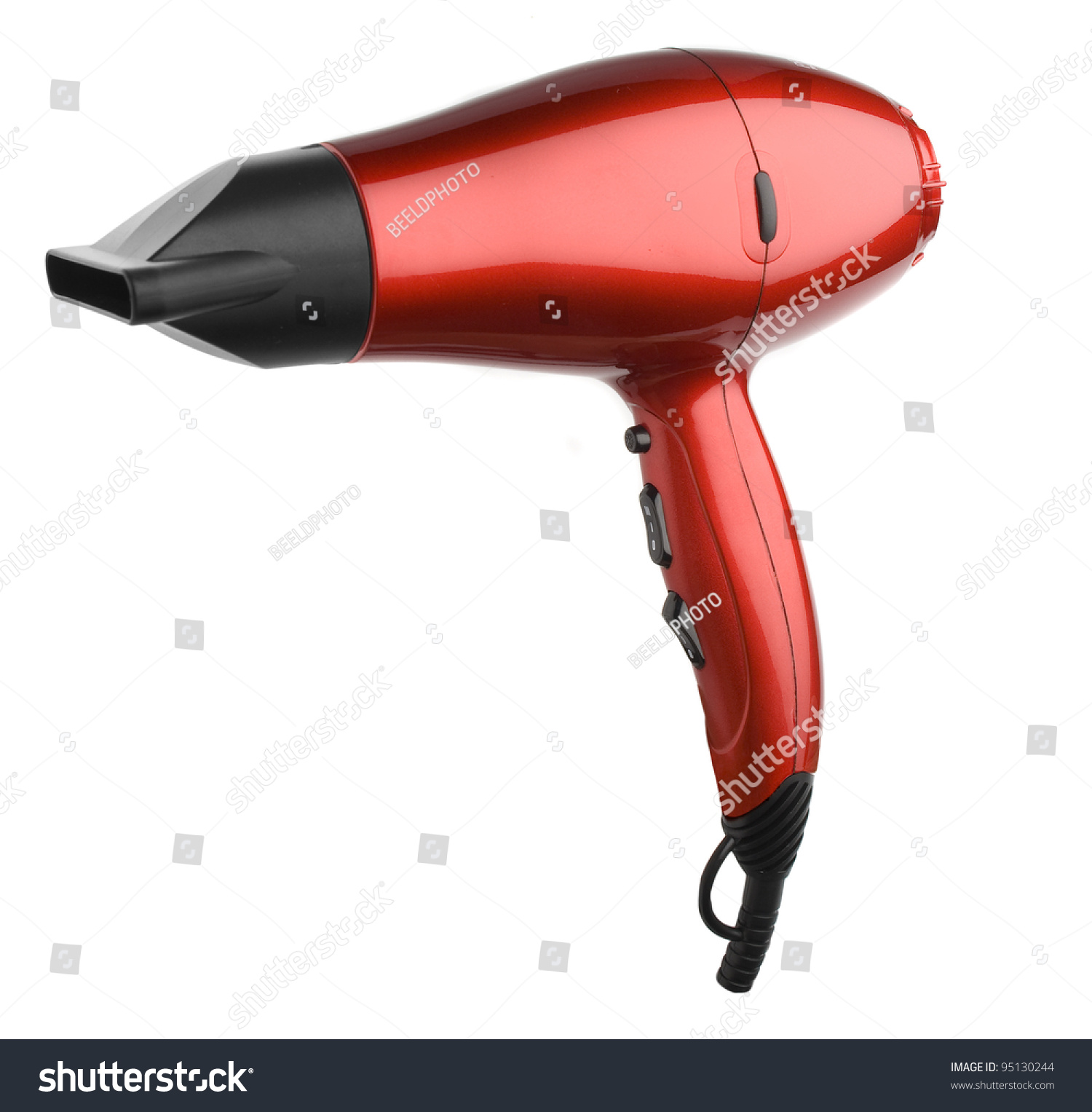 Hairdresser White Background Stock Photo 95130244 - Shutterstock