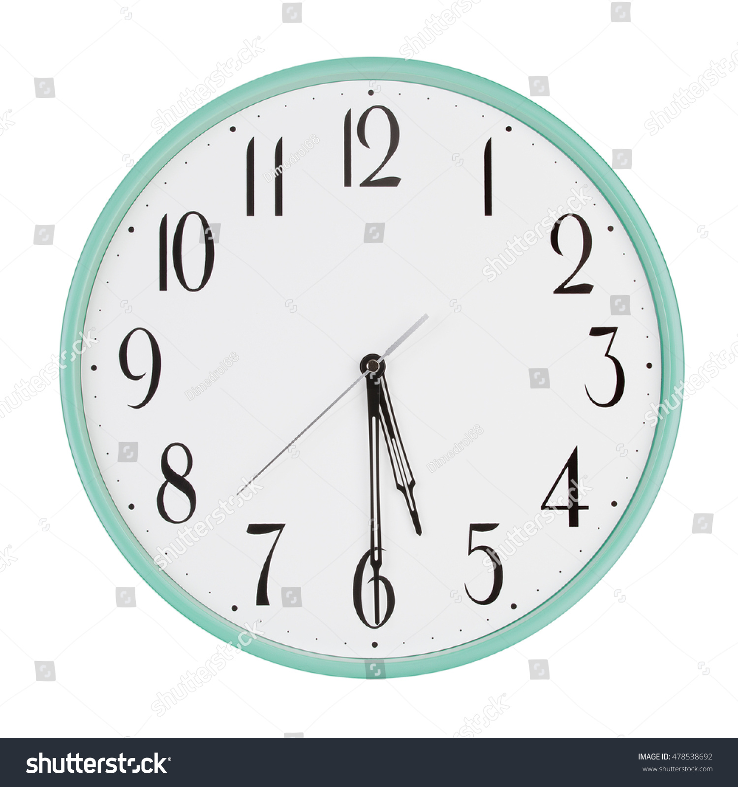 Half Past Five Oclock On Dial Stock Photo 478538692 | Shutterstock