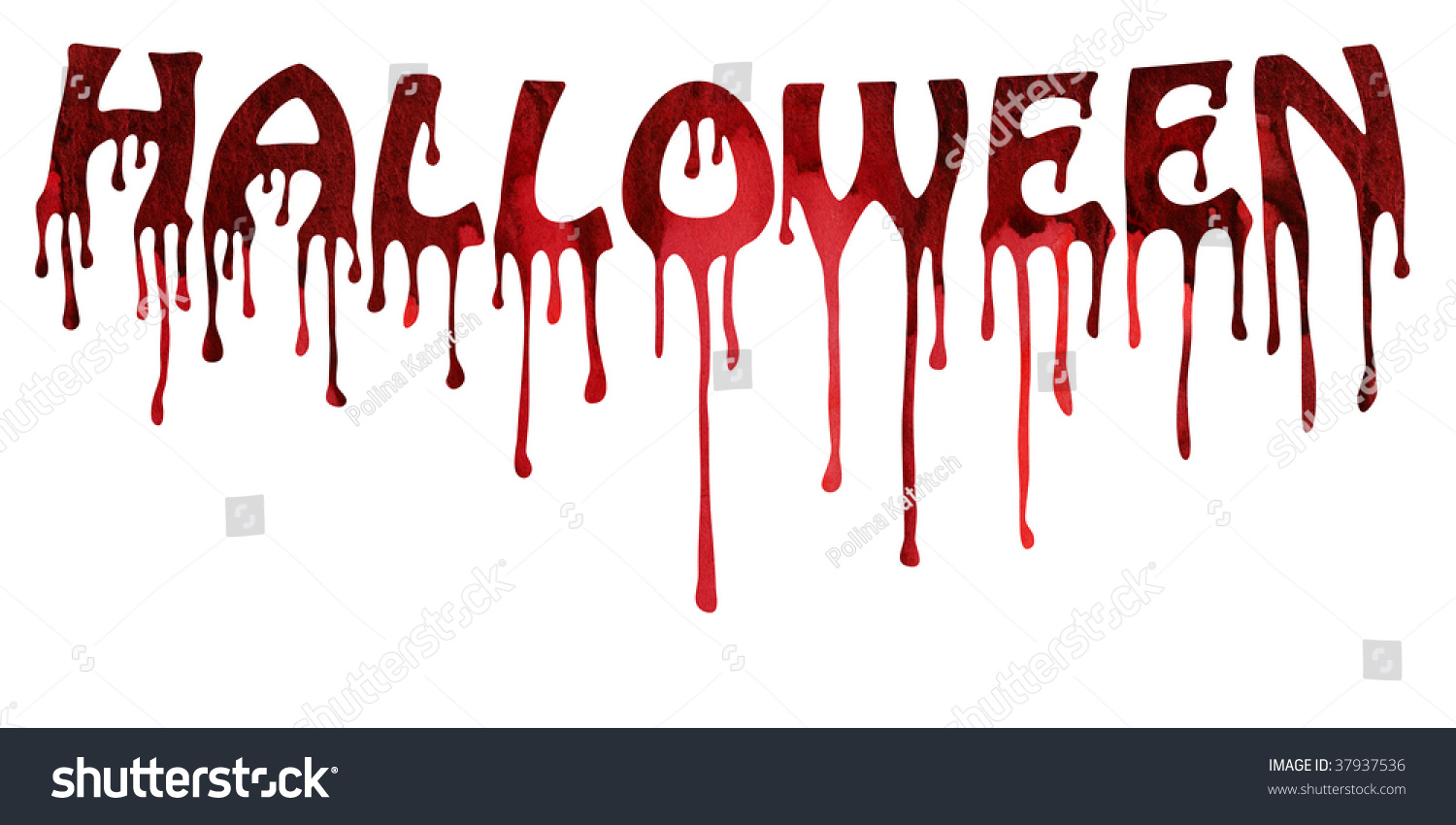 Halloween Inscription, Bloody Text. Stock Photo 37937536 : Shutterstock