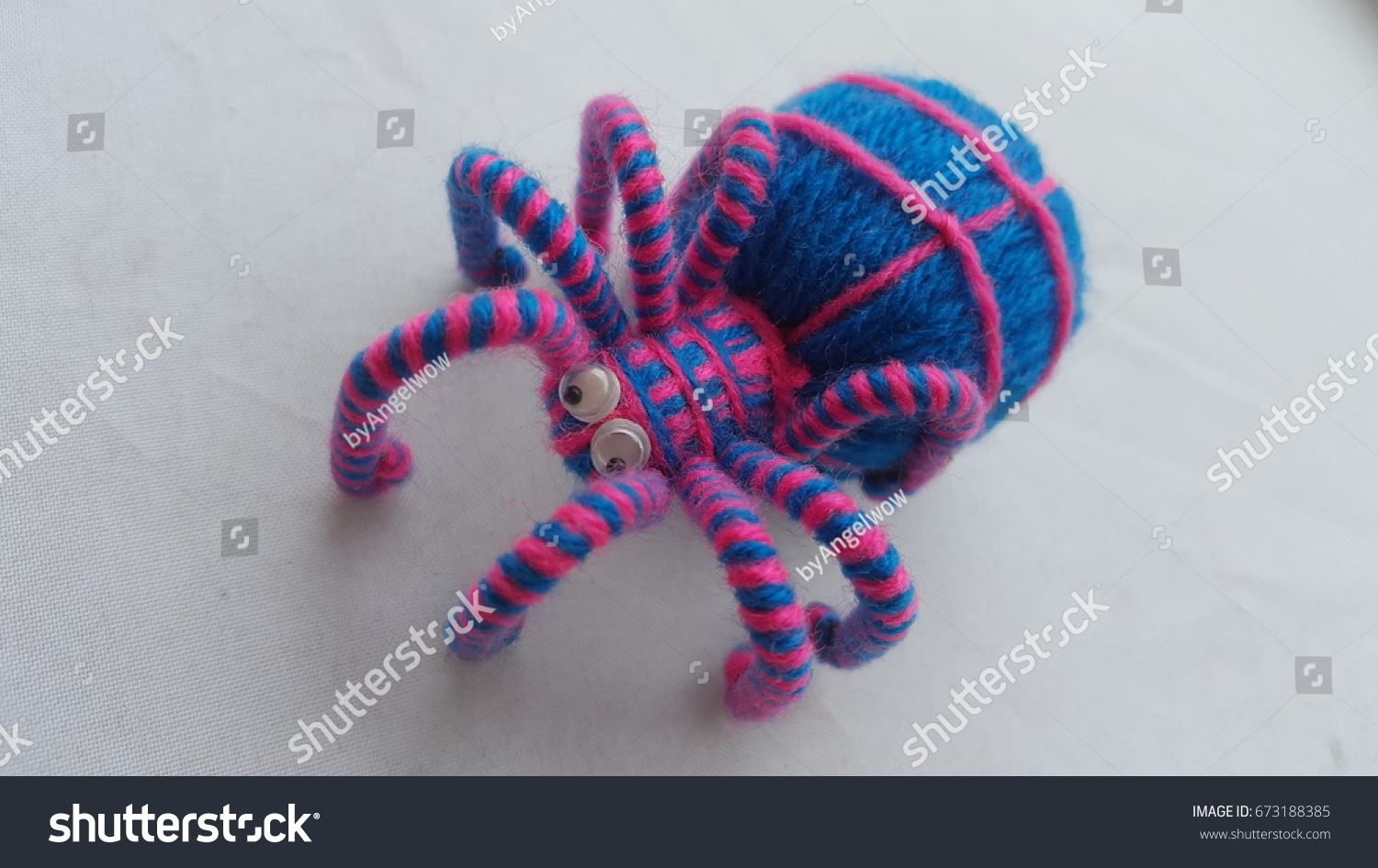 pink spider toy