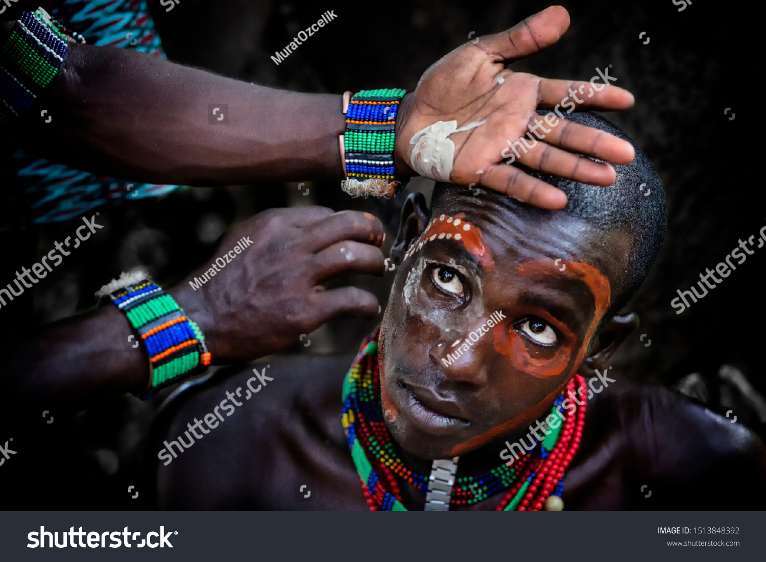 Hamer Tribes People Omo Valley Ethiopia Foto Stok Shutterstock